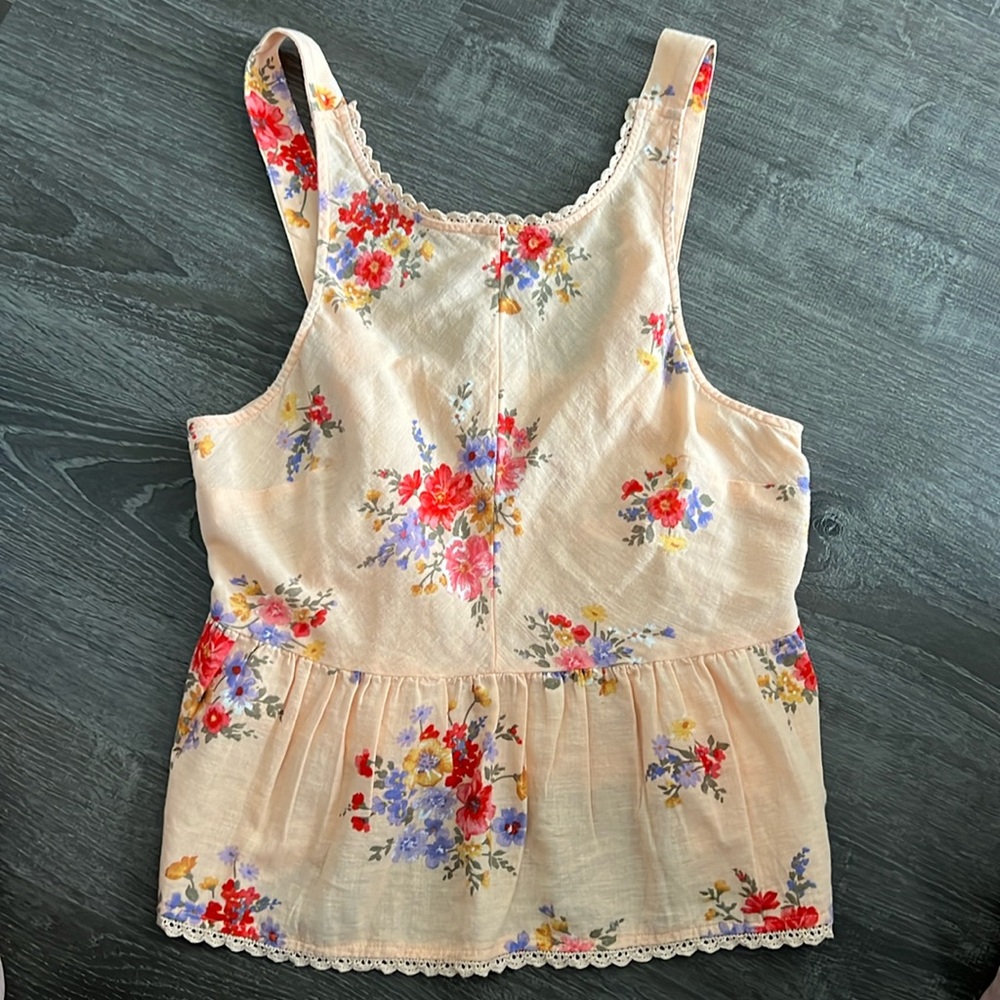 Floral tank top